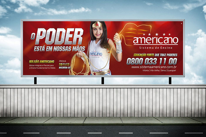 Outdoor - Mulher Maravilha