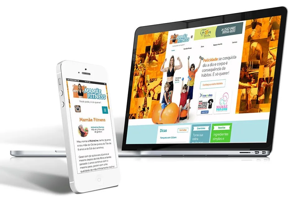 Mamãe Fitness – Site – imagem 2